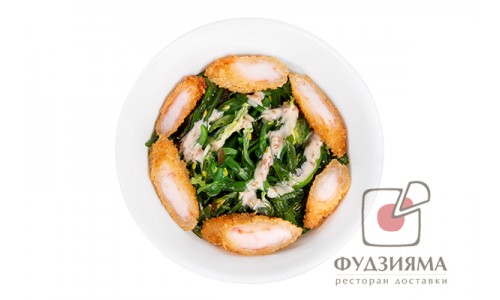 Салат Чукка c креветками